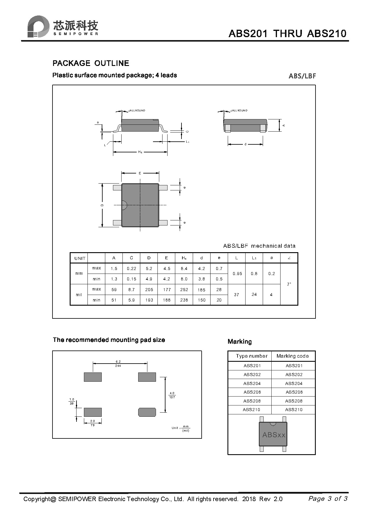 SAMWIN diode