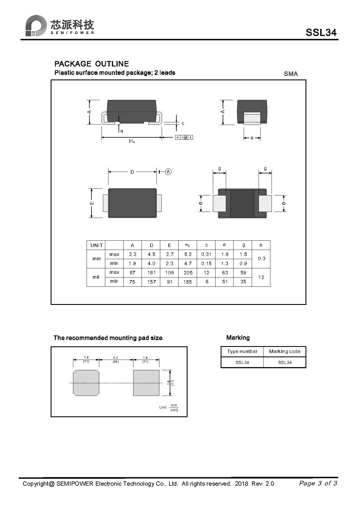 SAMWIN diode