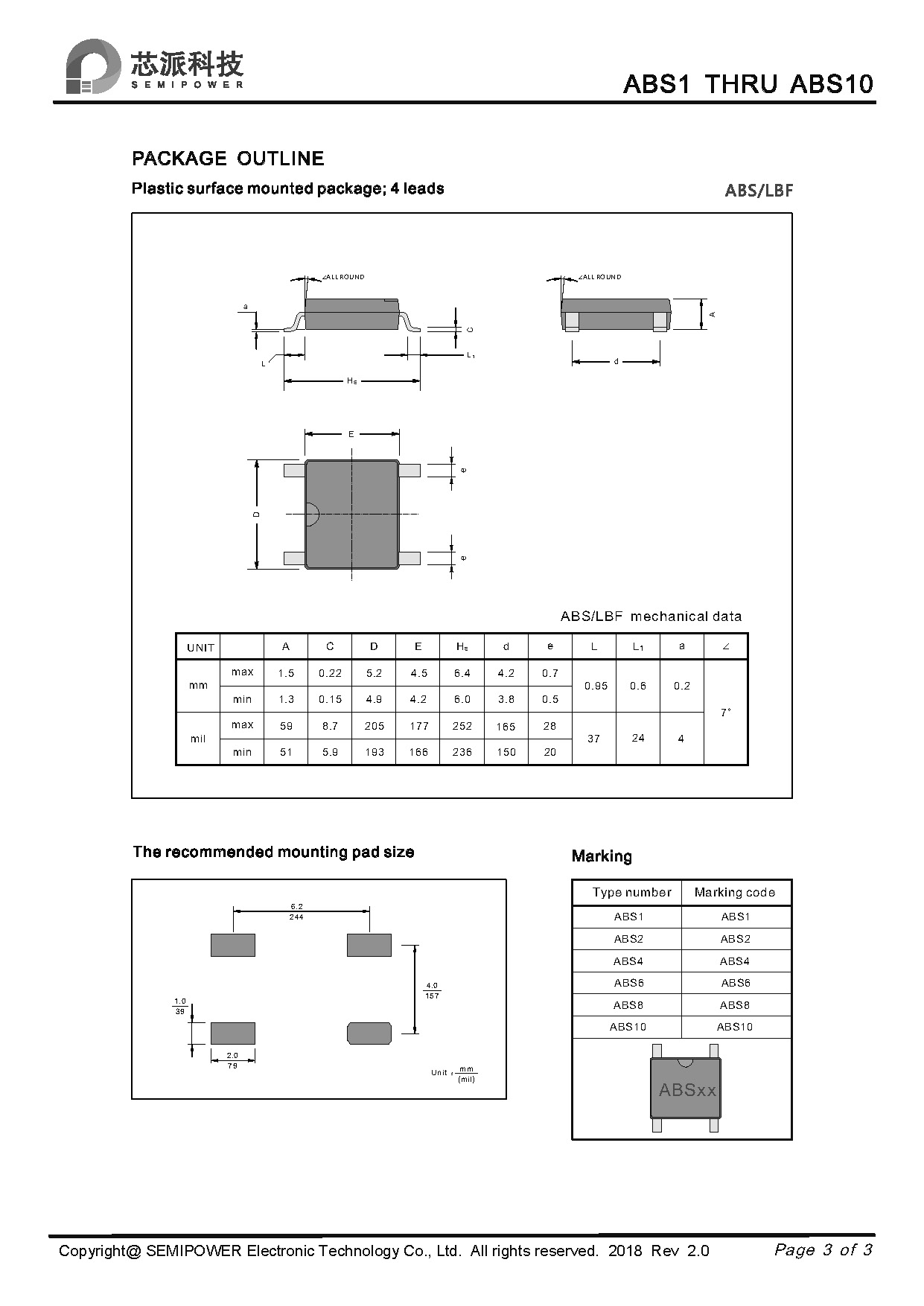 SAMWIN diode